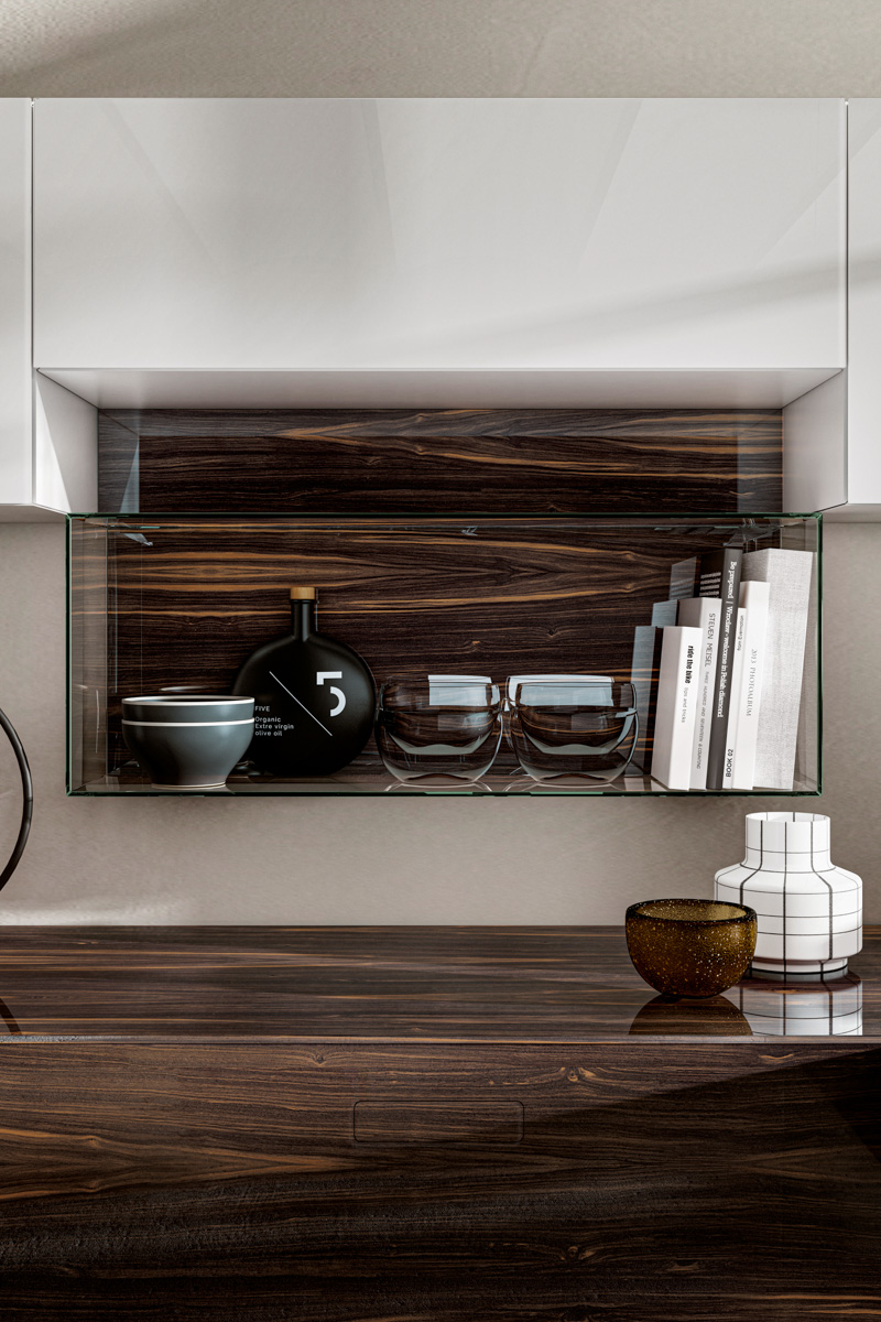 Cucina con penisola 36E8 WOOD XGLASS by Lago_4